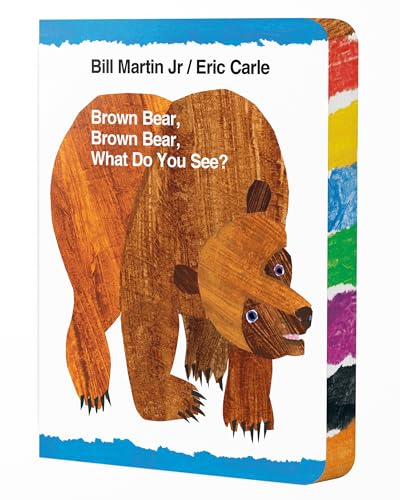 Brown Bear, Brown Bear, What Do You See?: Stamped Edges Special Edition: Classic Board Book with Stamped Edges (Brown Bear and Friends)