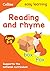 Reading and Rhyme Ages 3-5