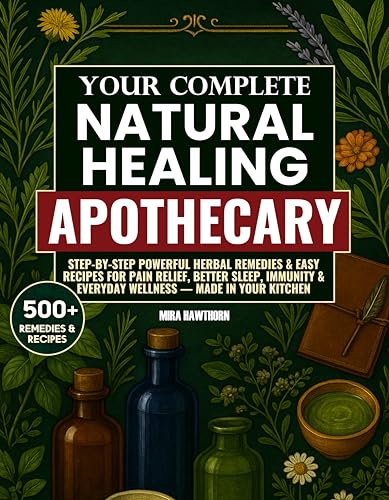 Your Complete Natural Healing Apothecary: Step-by-Step Powerful Herbal Remedies & Easy Recipes for Pain Relief, Better Sleep, Immunity & Everyday Wellness — Made in Your Kitchen (Kindle Edition)