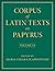 Corpus of Latin Texts on Pa...