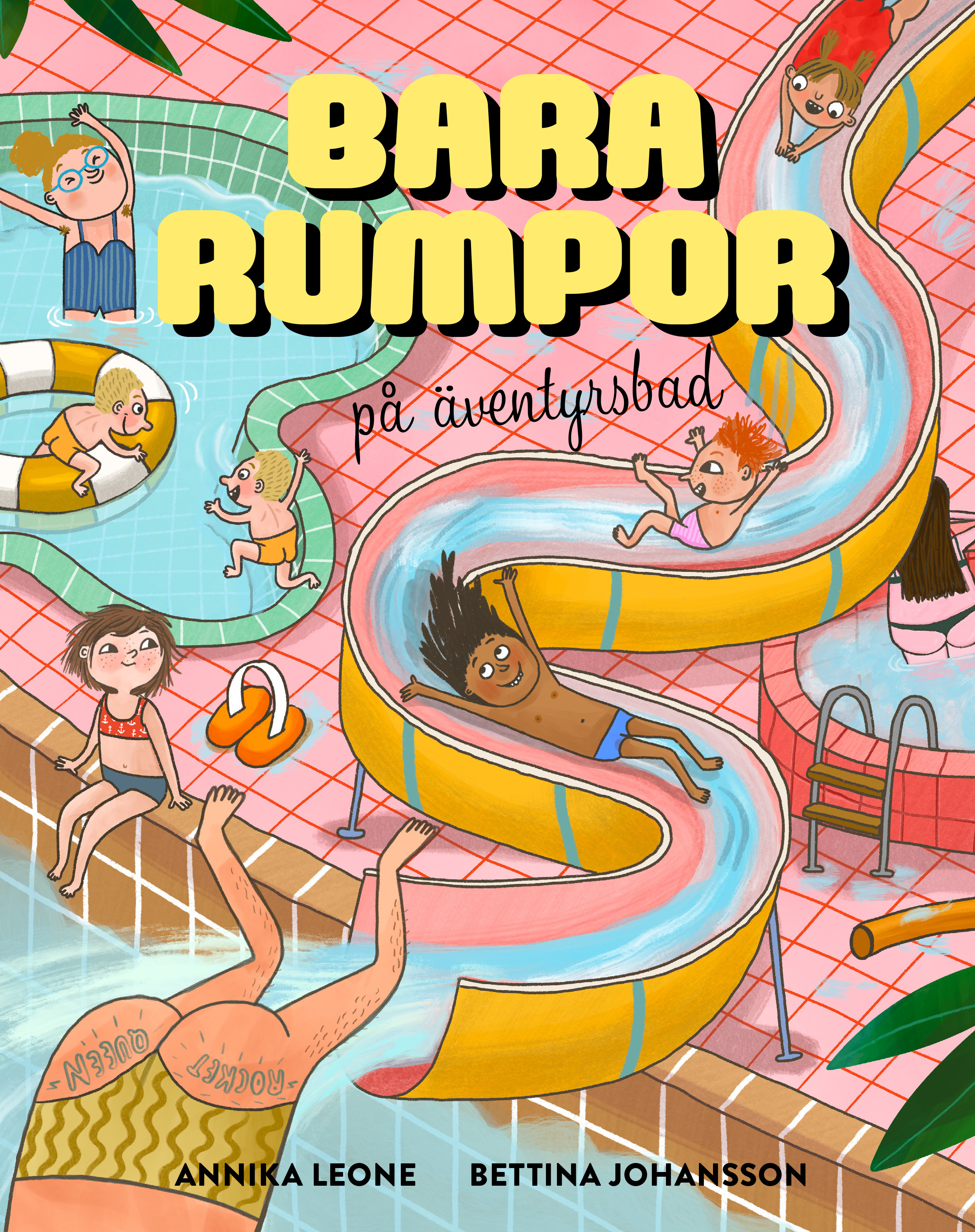 Bara rumpor på äventyrsbad