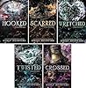 Never After Series, Vol. 1-5 Books. Hooked, Scarred, Wretched, Twisted, Crossed.