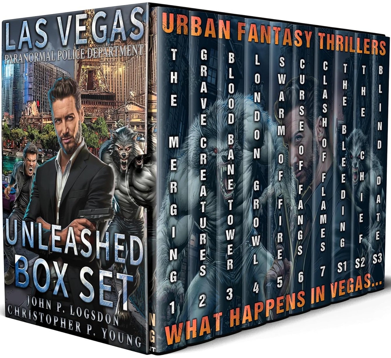 Las Vegas Paranormal Police Department: Unleashed Box Set (PPD Completed Box Set, #1)