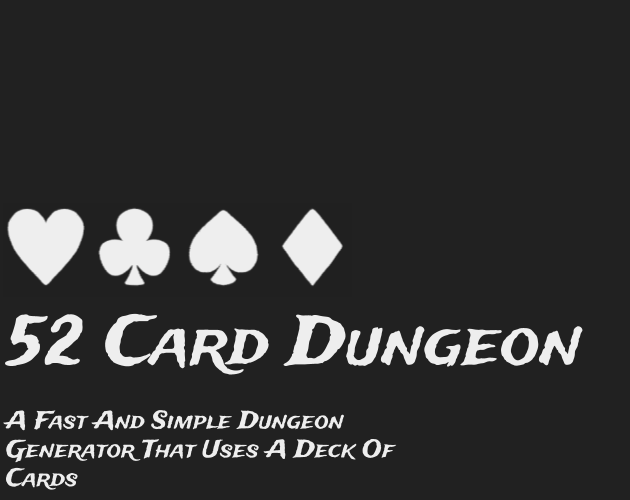 52 Card Dungeon (Paperback)