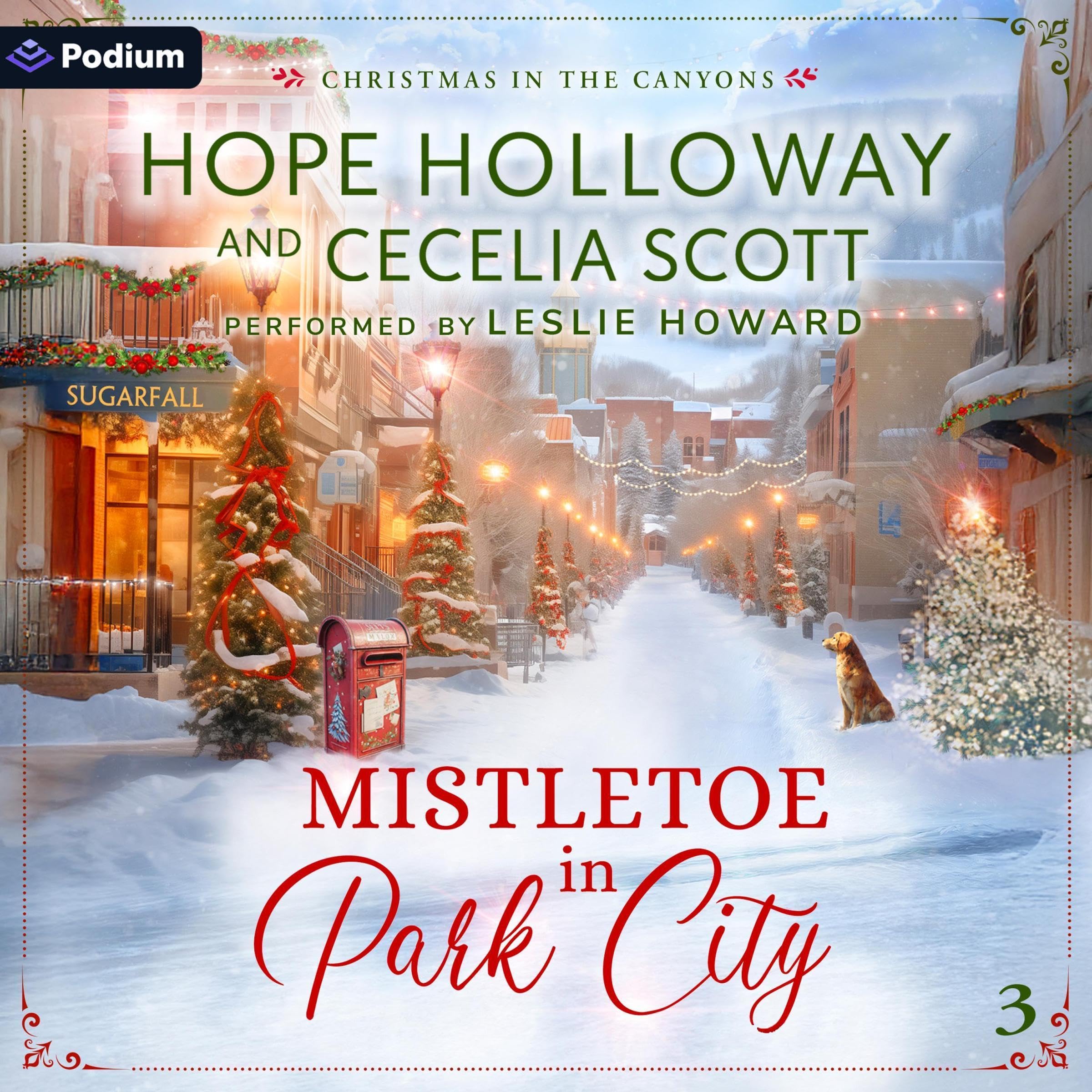 Mistletoe in Park City: Christmas in the Canyons, Book 3 (Audible Audio)