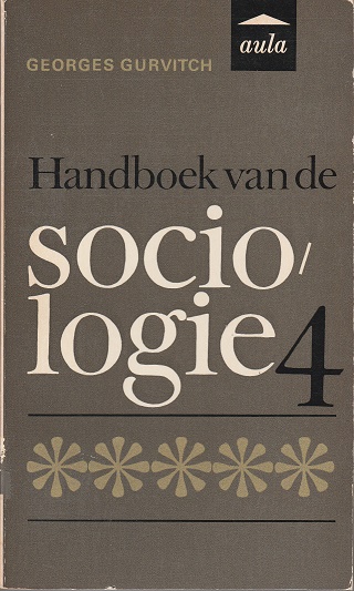 Handboek van de sociologie IV (Aula, #364)