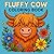 Fluffy Cow Coloring Book: A...