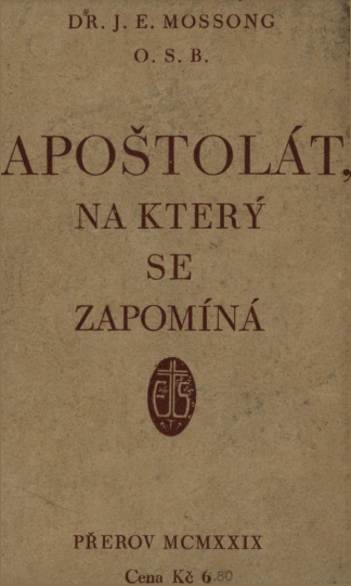 Apoštolát, na který se zapomíná (Hardcover)