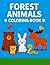 Forest Animals Coloring Book