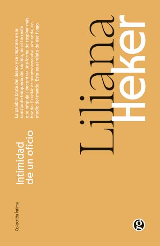 Intimidad de un oficio (Paperback)