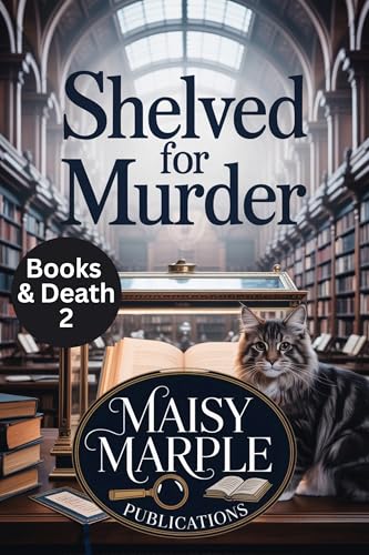 Shelved for Murder: A Small Town Bookshop and Library Cozy Mystery Series (Books and Death Mystery Series Book 2)
