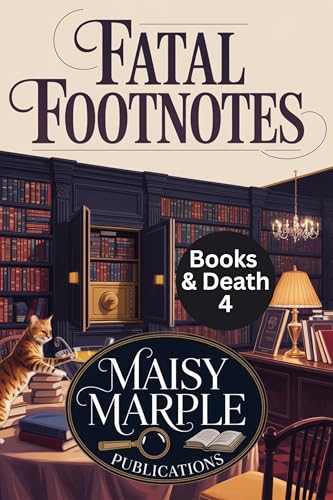 Fatal Footnotes: A Small Town Bookshop and Library Cozy Mystery Series (Books and Death Mystery Series Book 4)