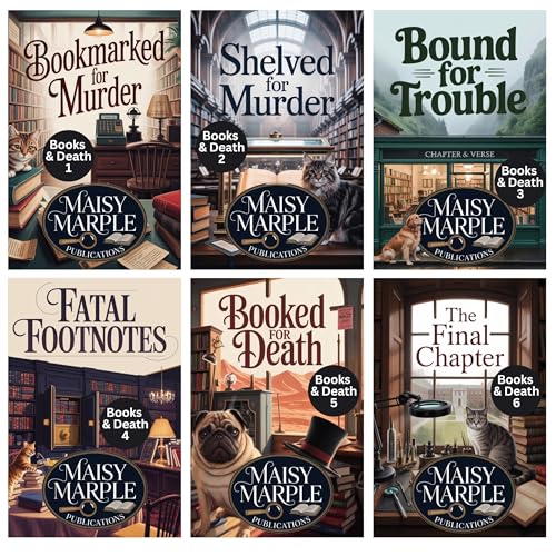 The Full Books and Death Mystery Series Collection: A Complete Small Town Bookshop and Library Cozy Mystery Series Collection (Off Beat Hobbies Cozy Mystery Collections)
