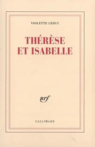 Thérèse et Isabelle