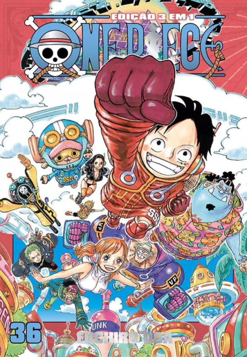 One Piece 3 em 1, Vol. 36 (Paperback)