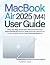 MacBook Air 2025 (M4) User Guide by Martin Hale