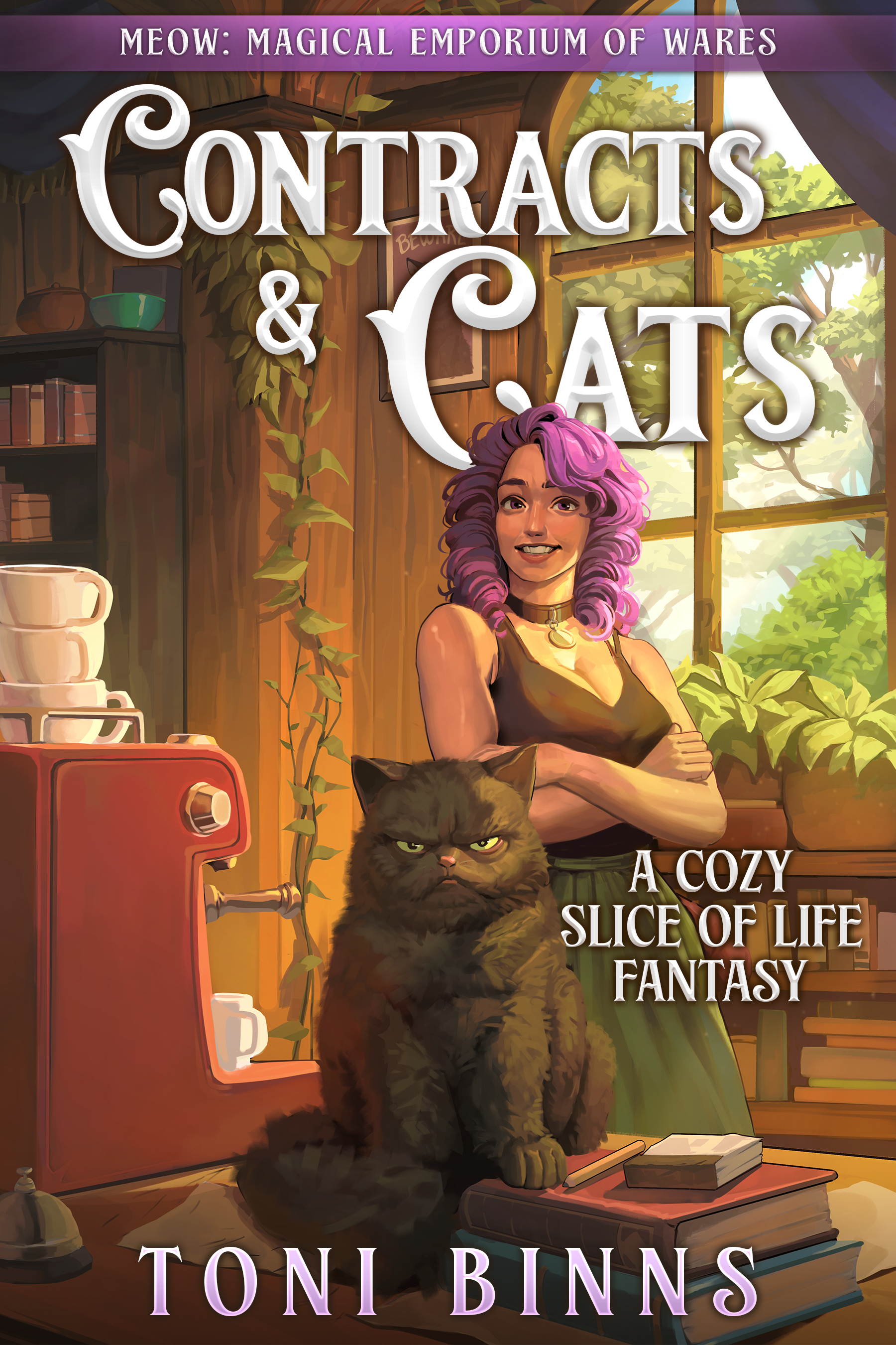 Contracts & Cats (Meow: Magical Emporium of Wares, #1)