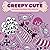 Creepy Cute Colouring Book for Adults by Katy Ford