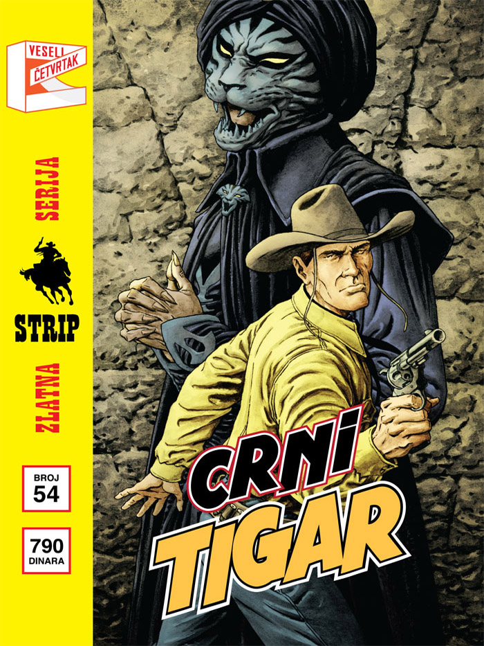 Zlatna Serija #54 Teks: Crni Tigar (Zlatna Serija Veseli Četvrtak, #54)