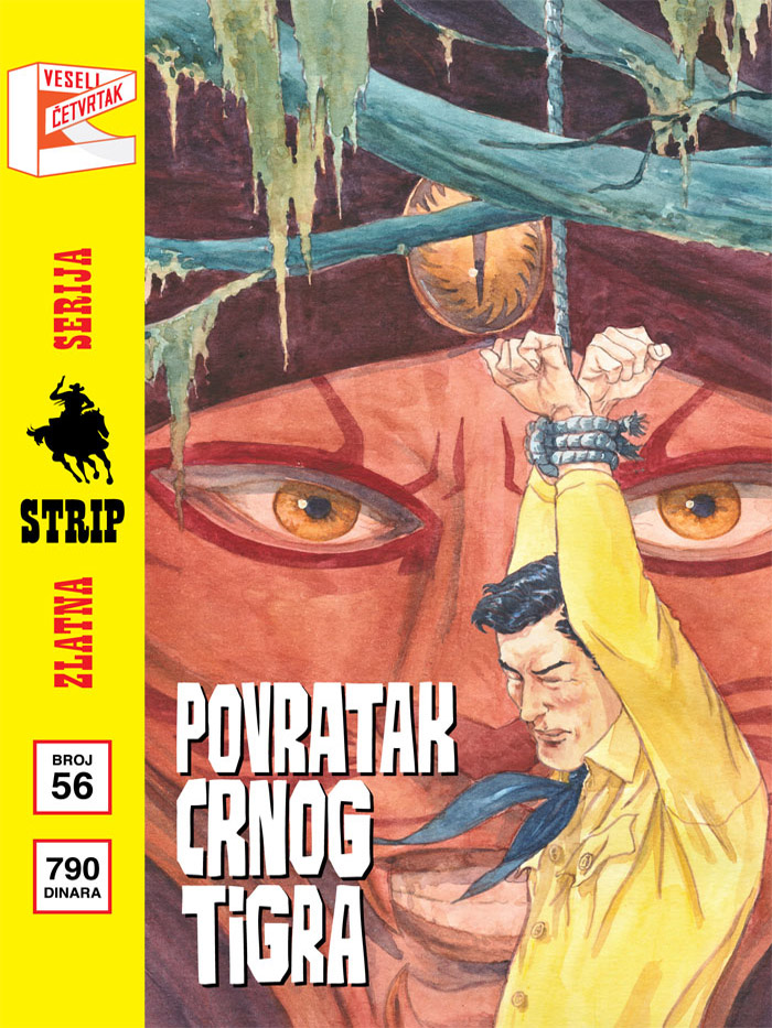 Zlatna Serija #56 Teks: Povratak Crnog Tigra (Zlatna Serija Veseli Četvrtak, #56)