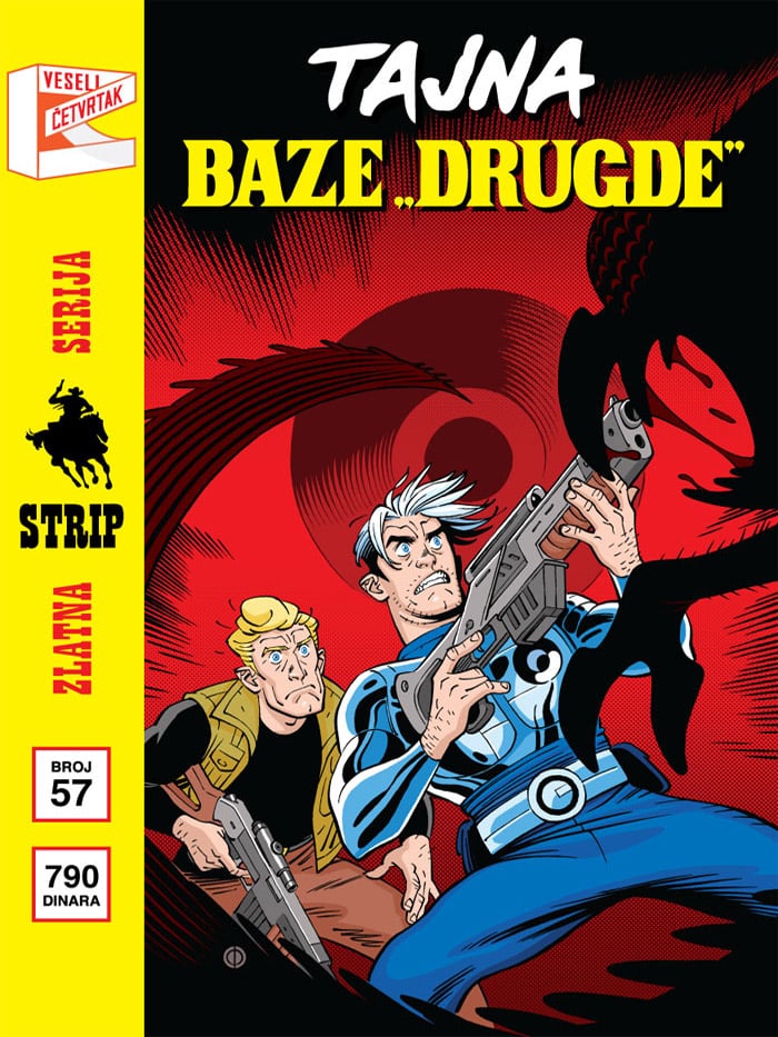 Zlatna Serija #57 Nejtan Never i Marti Misterija: Tajna baze „Drugde” (Zlatna Serija Veseli Četvrtak, #57)