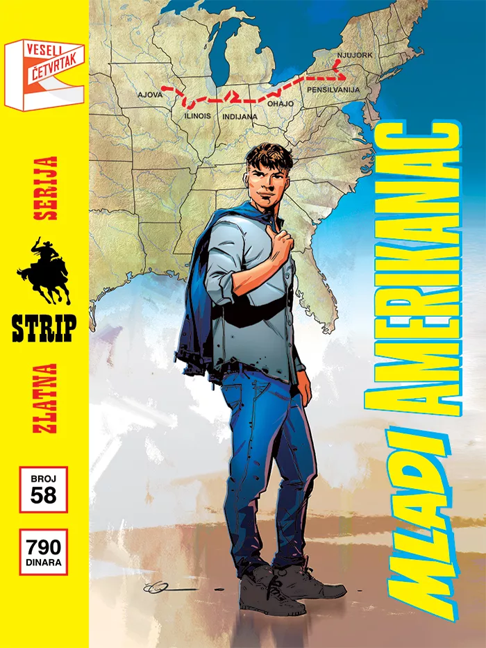 Zlatna Serija #58 Mister No: Mladi Amerikanac (Zlatna Serija Veseli Četvrtak, #58)