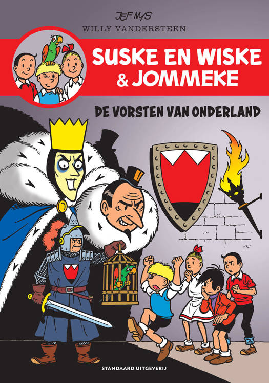 De vorsten van Onderland (Suske en Wiske & Jommeke, #1)