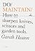 Do Maintain: How to sharpen...