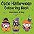 Cute Halloween Colouring Bo...