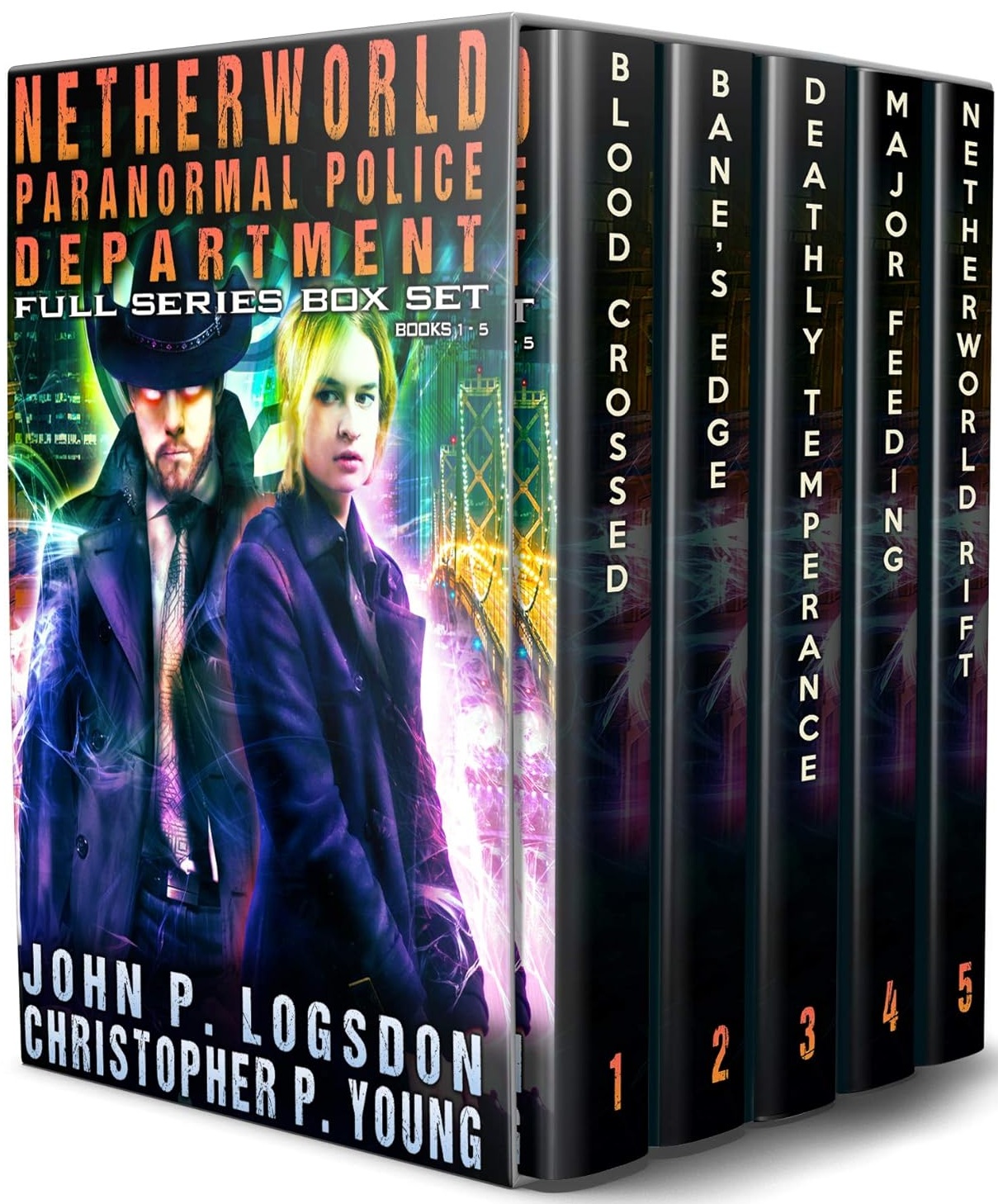 Netherworld Paranormal Police Department Full Series Box Set (PPD Completed Box Set, #2)