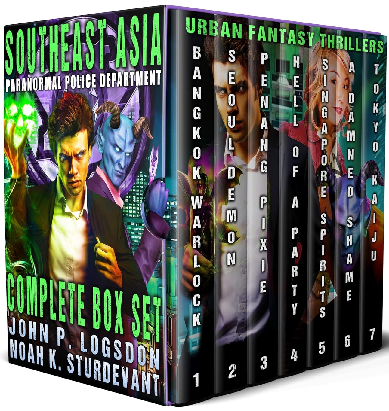 Southeast Asia Paranormal Police Department Complete Box Set (PPD Completed Box Set, #3)