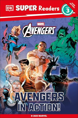 DK Super Readers Level 3 Marvel Avengers in Action (Hardcover)