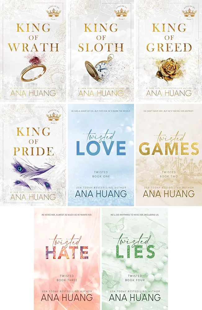 The Best-Selling Series by Ana Huang, 8 Books Collection Set