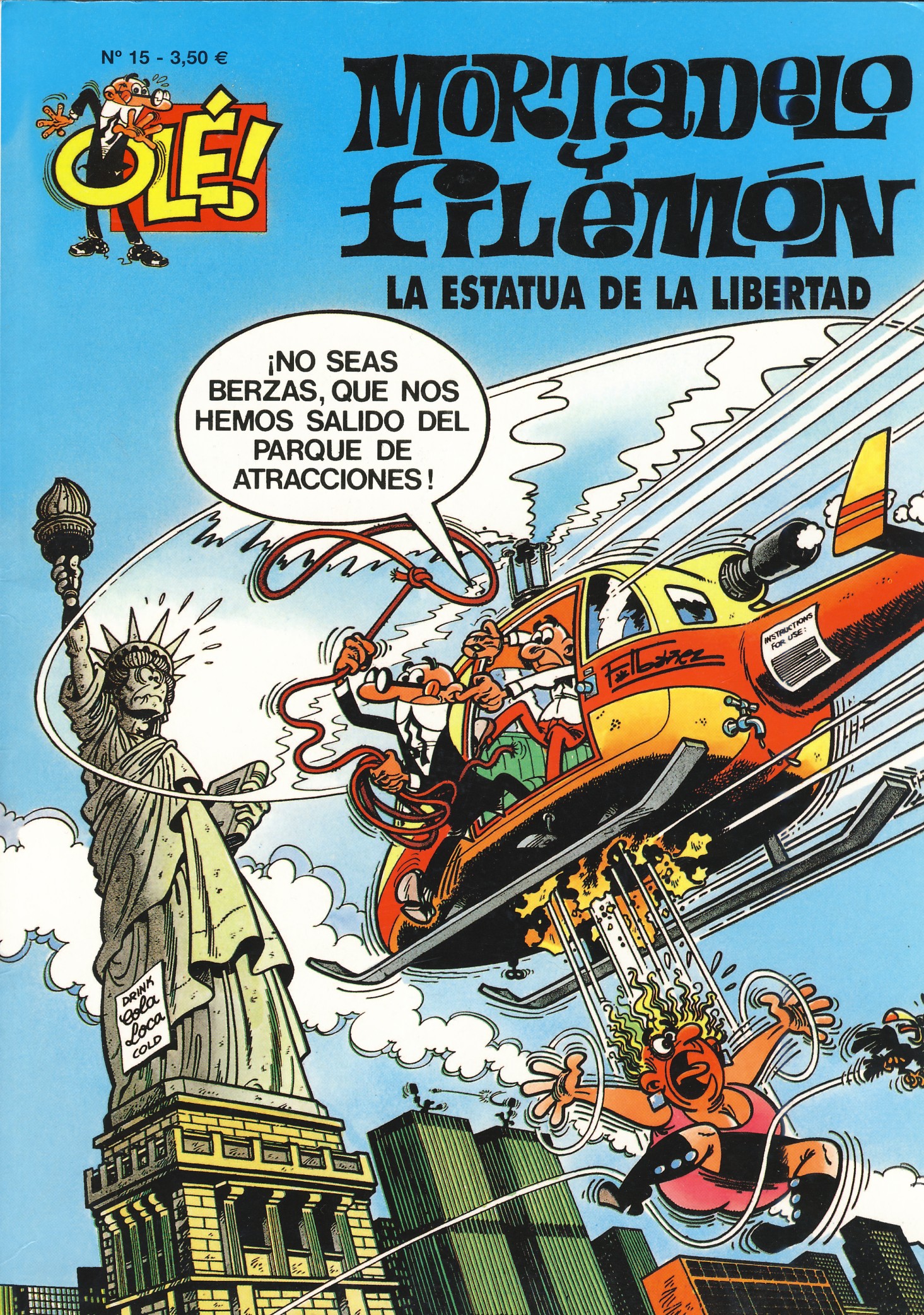 La Estatua de la Libertad (Mortadelo y Filemón, #62)