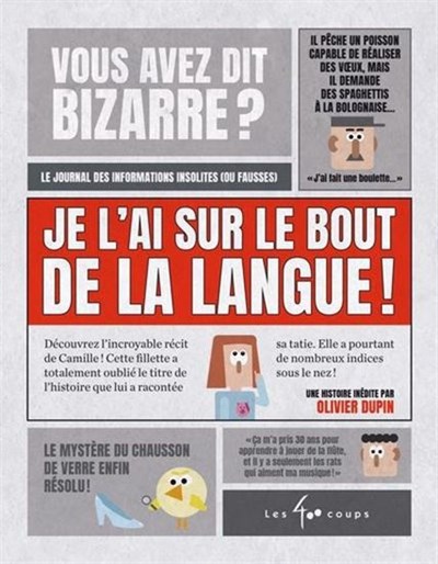 Je l'ai sur le bout de la langue ! (Hardcover)