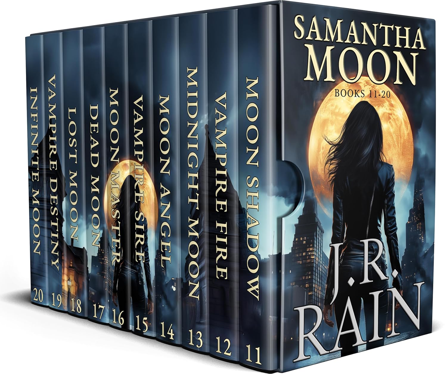 Samantha Moon: Books 11-20 (Vampire for Hire #11-20)
