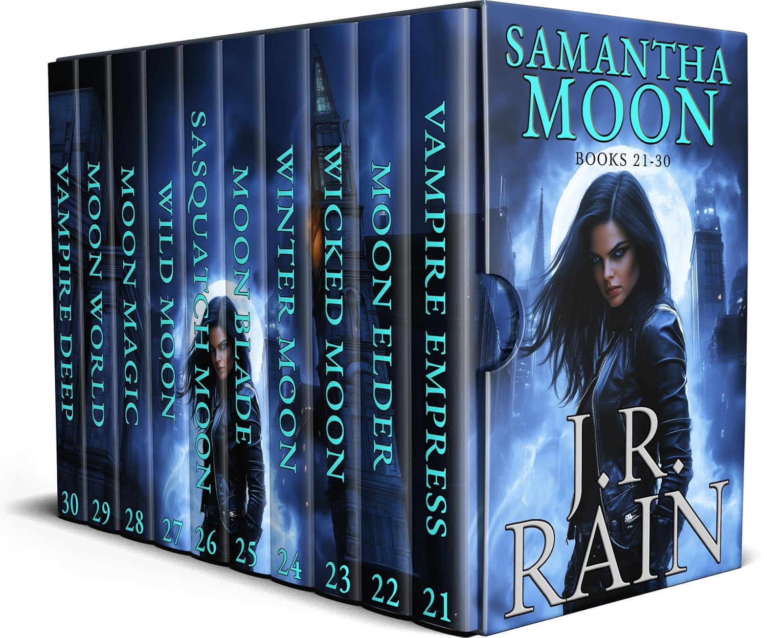 Samantha Moon: Books 21-30 (Vampire for Hire® #21-30)