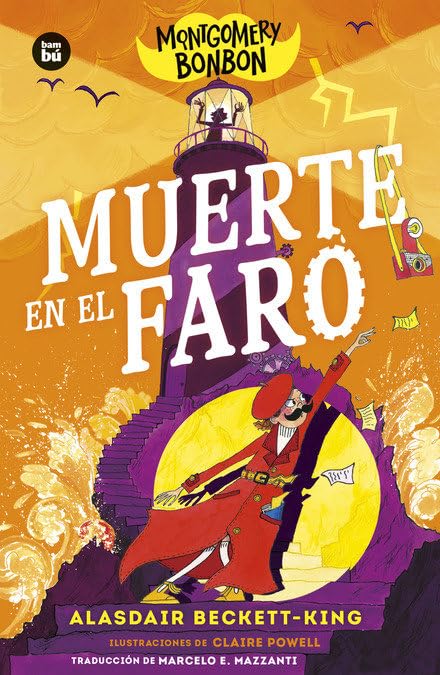 Portada de Muerte en el faro, de Alasdair Beckett-King