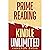 Prime Reading vs. Kindle Unlimited