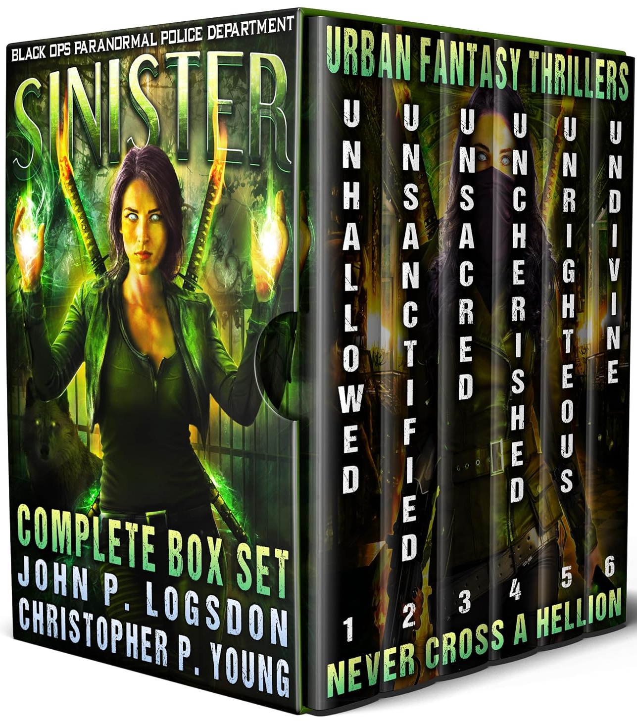 Sinister: Black Ops Paranormal Police Department - Complete Box Set (PPD Completed Box Set, #8)