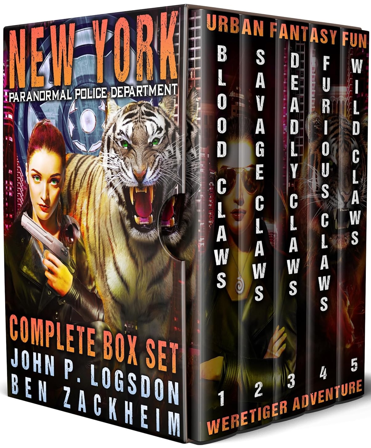 New York Paranormal Police Department Complete Box Set (PPD Completed Box Set, #6)