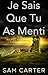 Je Sais Que Tu As Menti (Se...