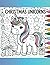 Christmas Unicorns Coloring Book by Ken Good