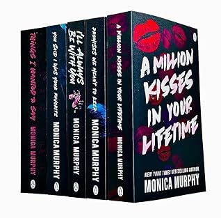 Lancaster Prep Series 5 Books Collection Set By Monica Murphy (I’ll Always Be With You, You Said I Was Your Favorite, Promises We Meant To Keep & A Million Kisses In Your Lifetime)