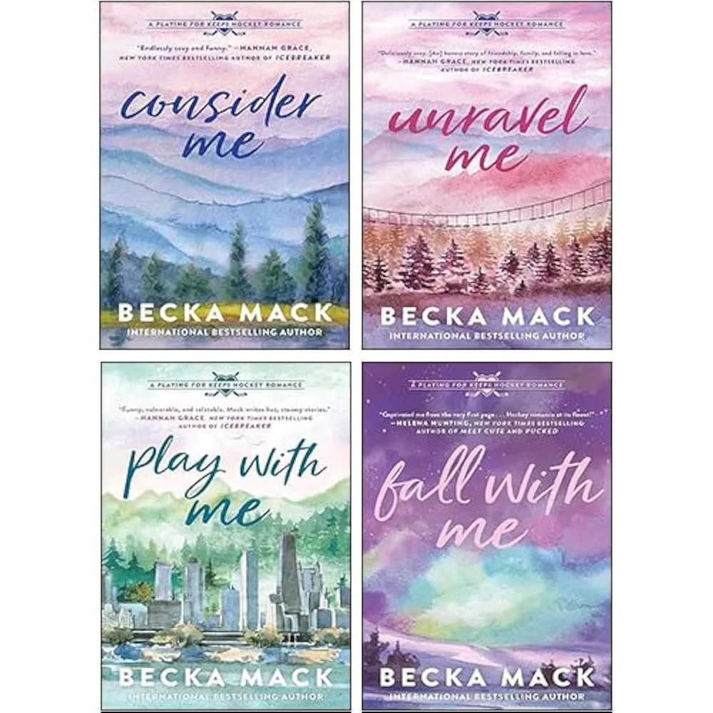 Playing For Keeps Series By Becka Mack 4 Books Collection Set