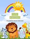 Cute animals : Coloring Book for kids and adults