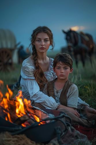 A Widow's Secret on the Oregon Trail: A Historical Western Romance Novel (Western Brides of Hope)