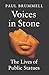 Voices in Stone: The Lives ...