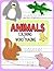 Animals Coloring & Word Tra...