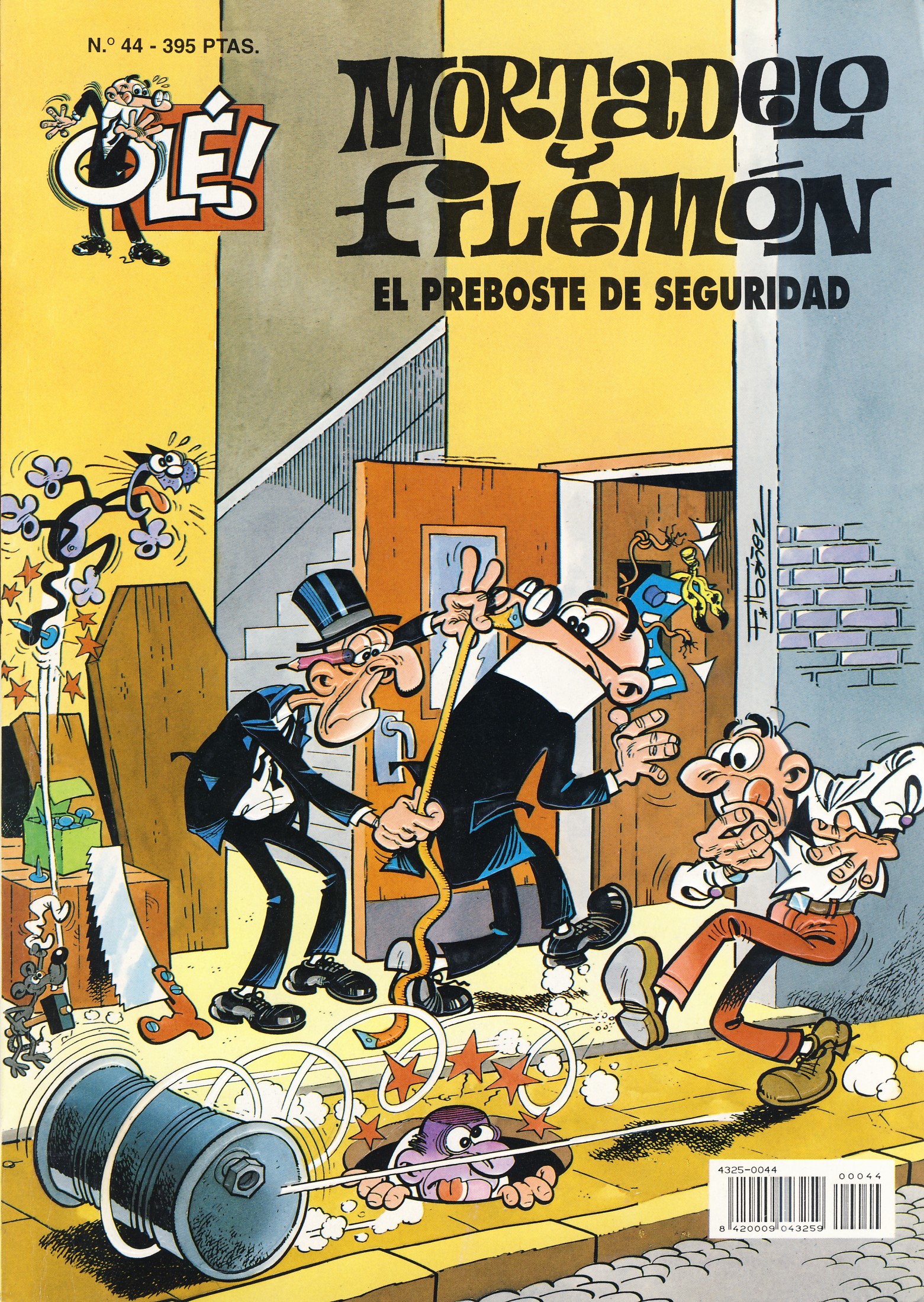 El preboste de seguridad (Mortadelo y Filemón, #67)